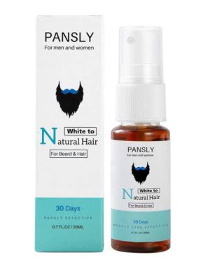 Pansly - hair oil white to black